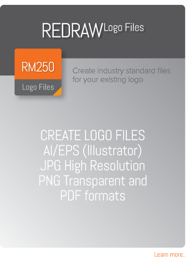 Create logo files Vector Illustrator AI EPS format