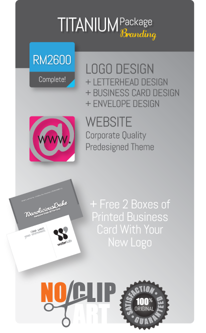 Logo and website design package